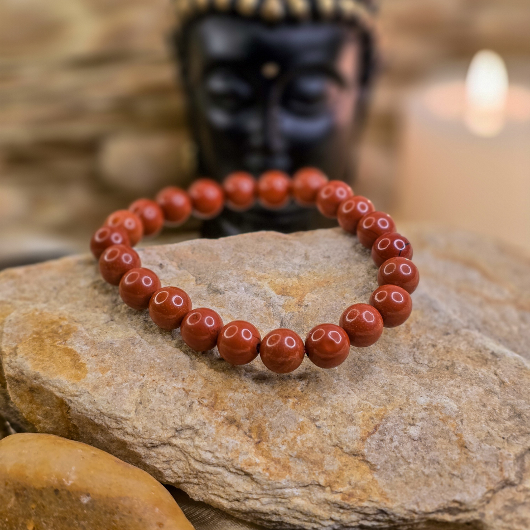 Passion Igniter Bracelet, Red Jasper, Energy Boost